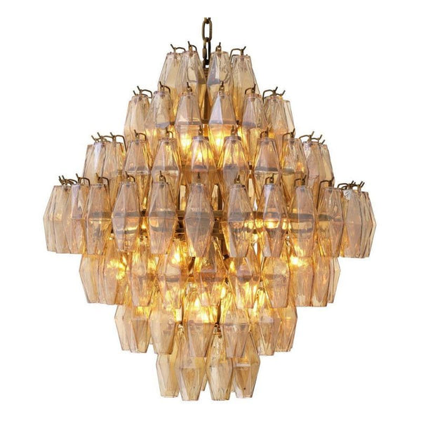 Chara Glass Large Chandelier - ebuylight