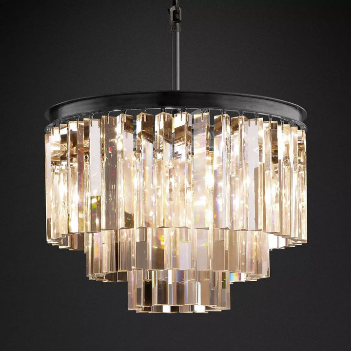 1920s Odem Round Chandelier 20" - ebuylight