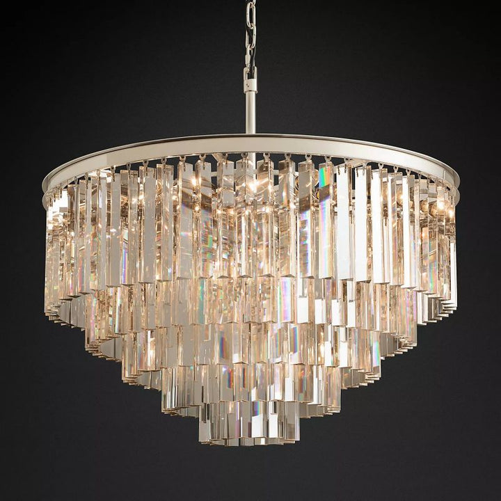 1920s Odem Round Chandelier 32" - ebuylight