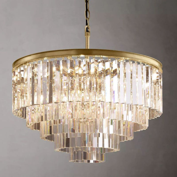 1920s Odem Round Chandelier 32" - ebuylight