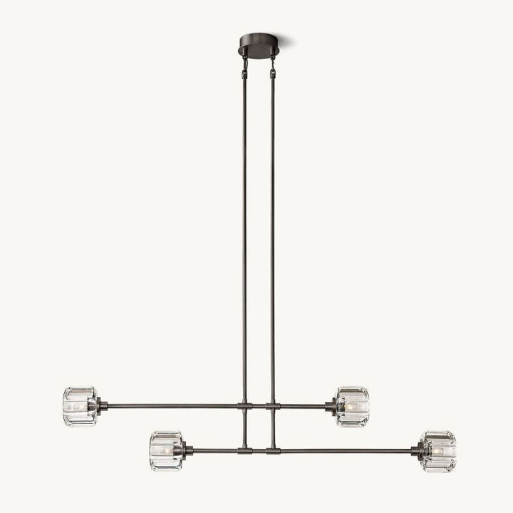 Demar Mobile Linear Chandelier - ebuylight