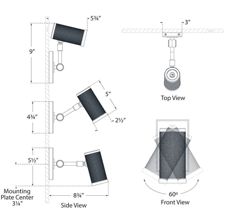 Barret Bed Light Wall Sconce - ebuylight