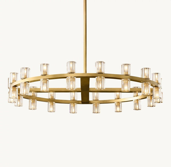 Akachon Round Chandelier 36"