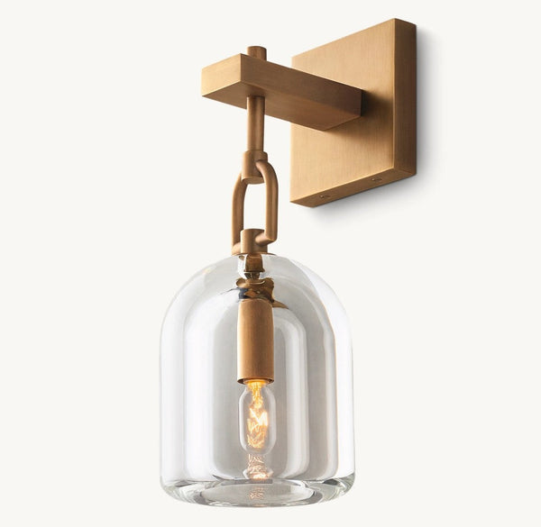 Begavet Cloche Sconce