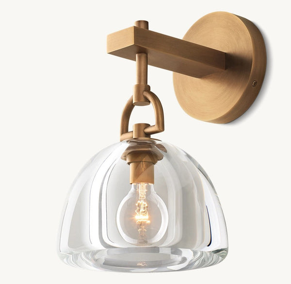 Begavet Dome Sconce