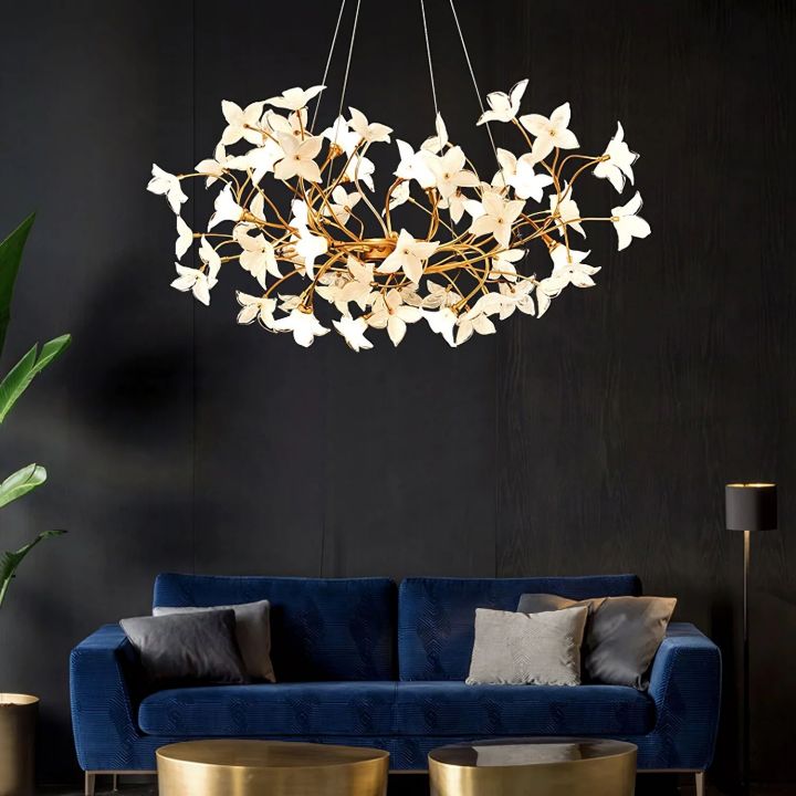 Begonia Living Room Chandelier - ebuylight