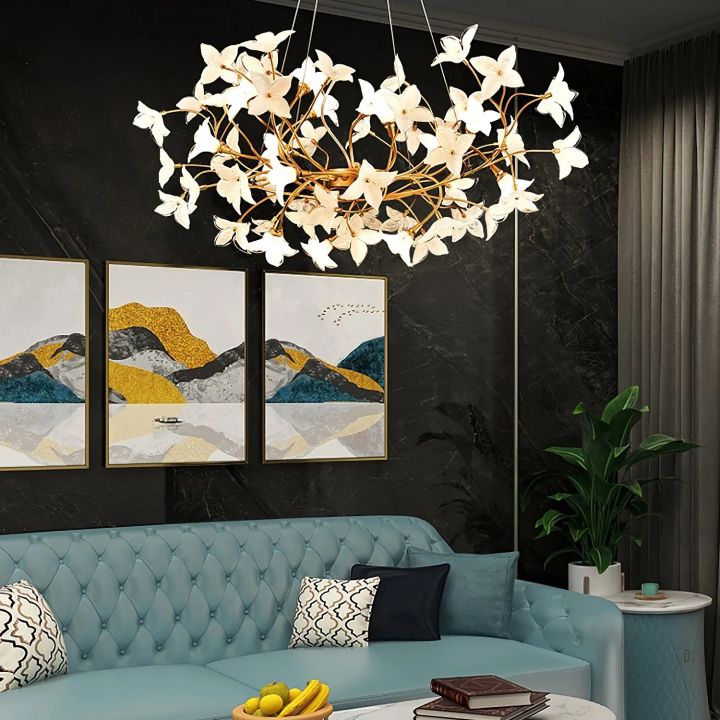 Begonia Living Room Chandelier - ebuylight