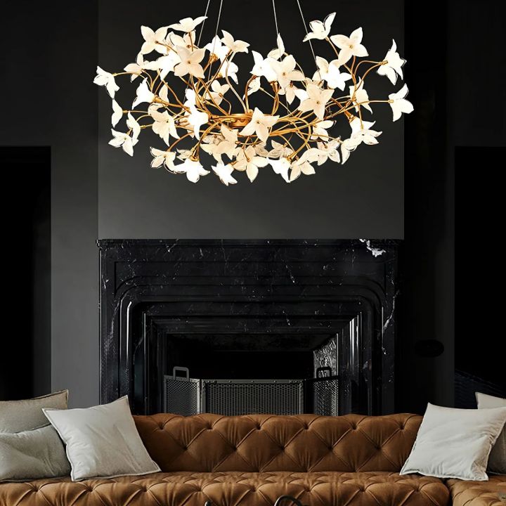 Begonia Living Room Chandelier - ebuylight