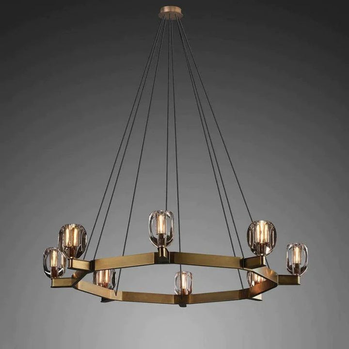 Bifrons Contemporary Circular Living Room Pendant - ebuylight