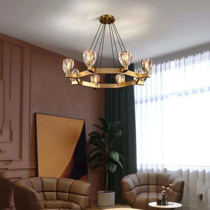 Bifrons Contemporary Circular Living Room Pendant - ebuylight