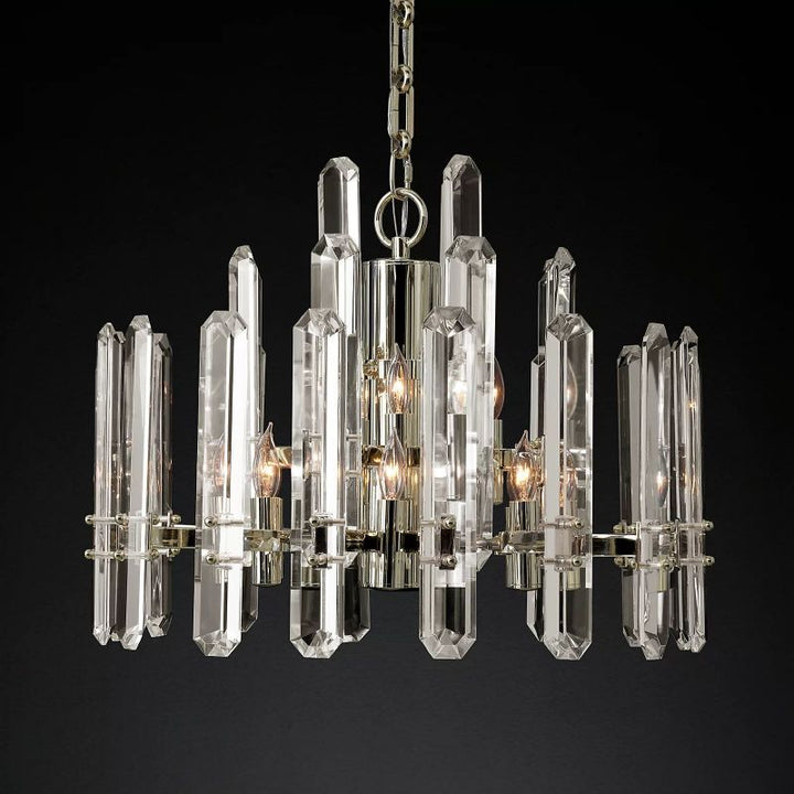 Browning Prism Round Chandelier 24" - ebuylight