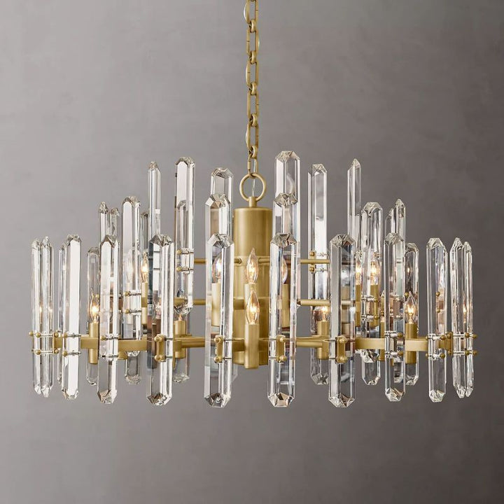 Browning Prism Round Chandelier 36" - ebuylight