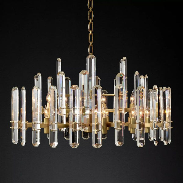 Browning Prism Round Chandelier 36" -ebuylight