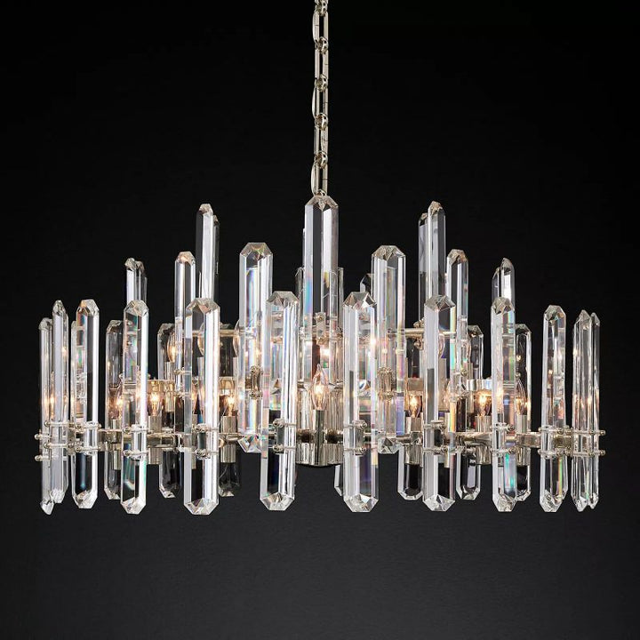 Browning Prism Round Chandelier 36" -ebuylight