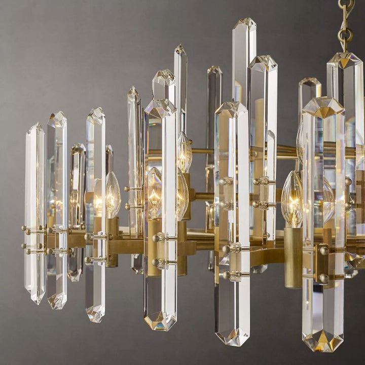 Browning Prism Round Chandelier 48" -ebuylight