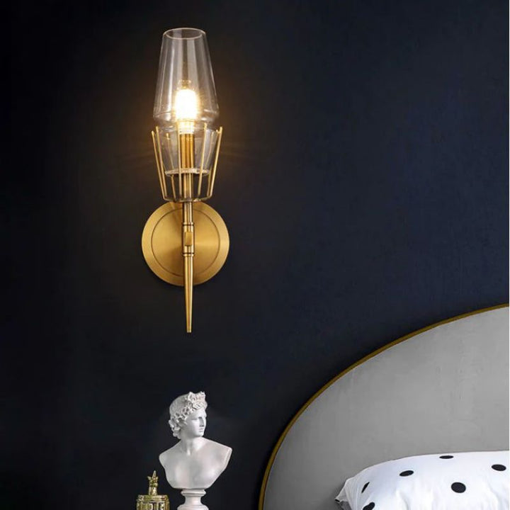 Delia Crystal Wall Sconce - ebuylight