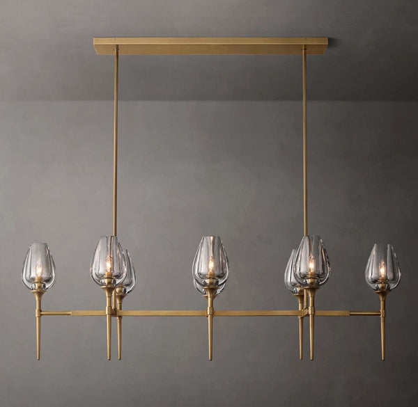 Calla Linear Chandelier 52"