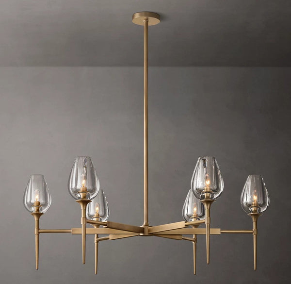 Calla Round Chandelier 42"
