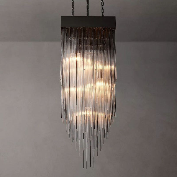 Cascada Square Chandelier 21" - ebuylight