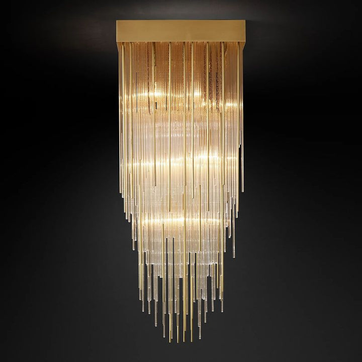 Cascada Square Chandelier 21" - ebuylight