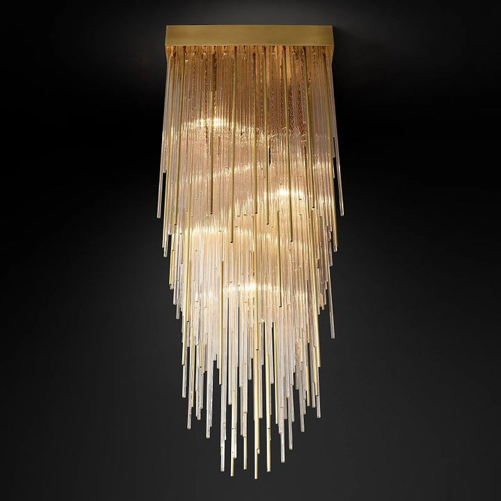 Cascada Square Chandelier 21" - ebuylight