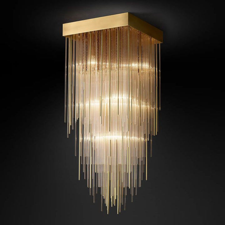 Cascada Square Chandelier 21" - ebuylight