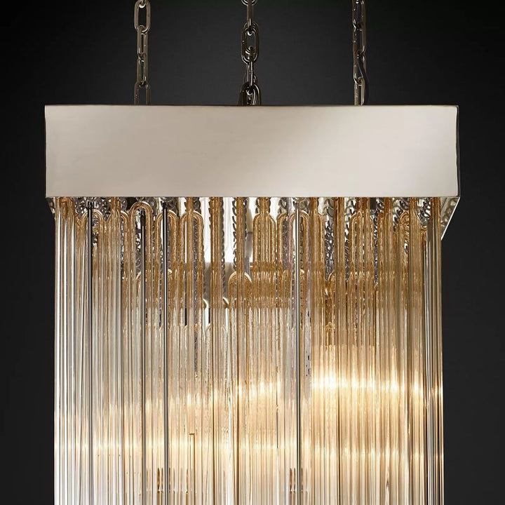 Cascada Square Chandelier 21" - ebuylight