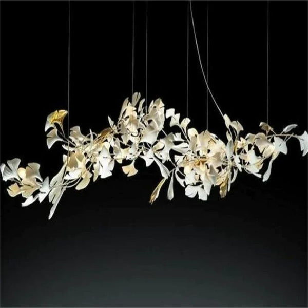 Ceramic Ginkgo Luxury Branch Chandelier -  ebuylight