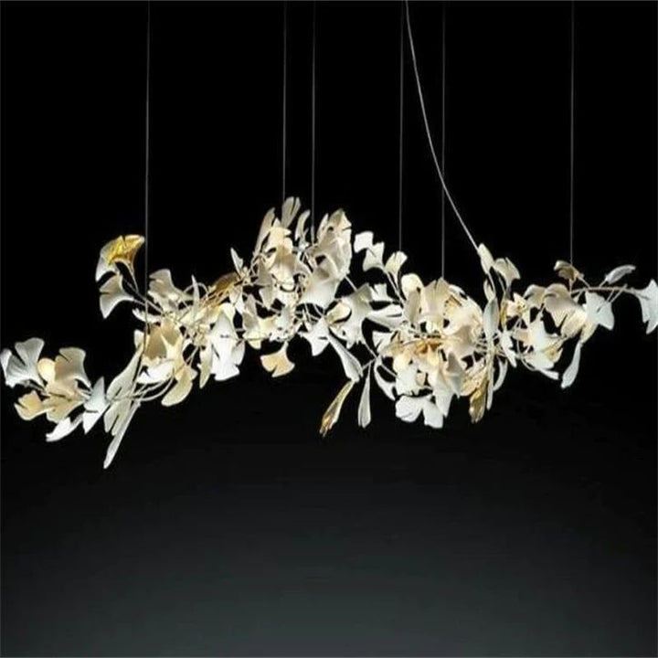 Ceramic Ginkgo Luxury Branch Chandelier -  ebuylight