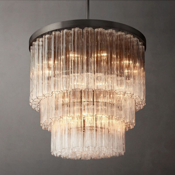 Cielle 3-Tier Round Chandelier 36” - ebuylight