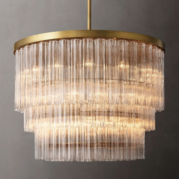 Cielle 3-Tier Round Chandelier 48” - ebuylight