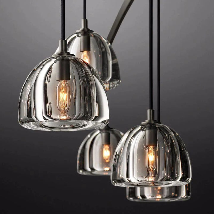 Crescent Round Chandelier 60'' - ebuylight