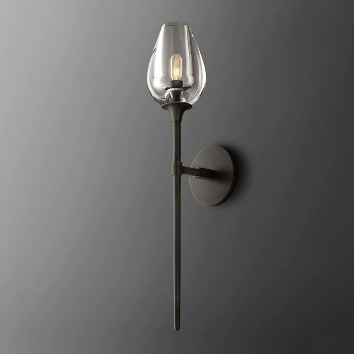 Crystal Tulip Grand Wall Sconce - ebuylight