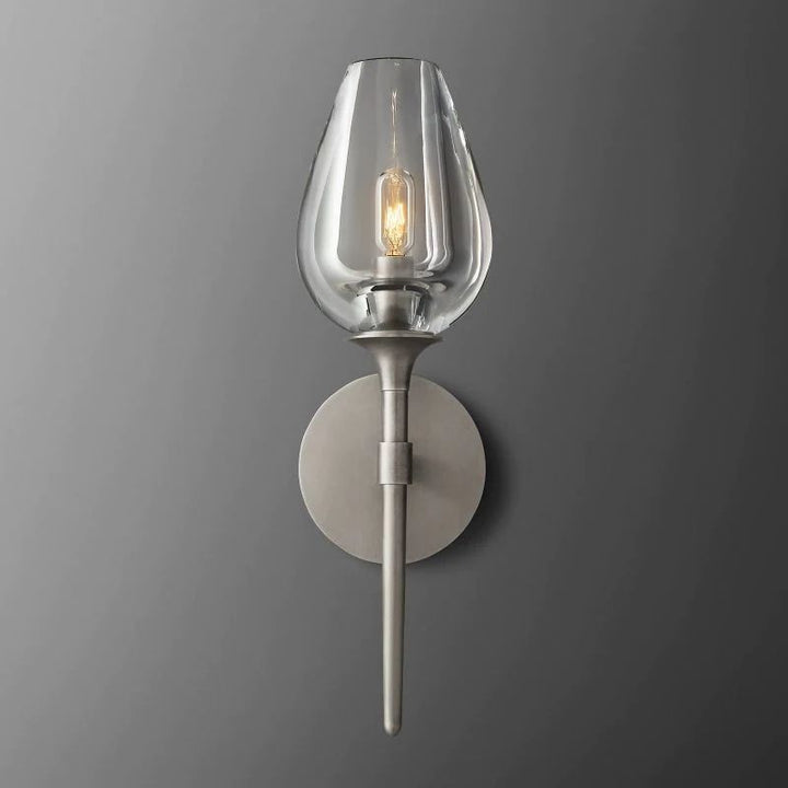 Crystal Tulip Wall Sconce - ebuylight