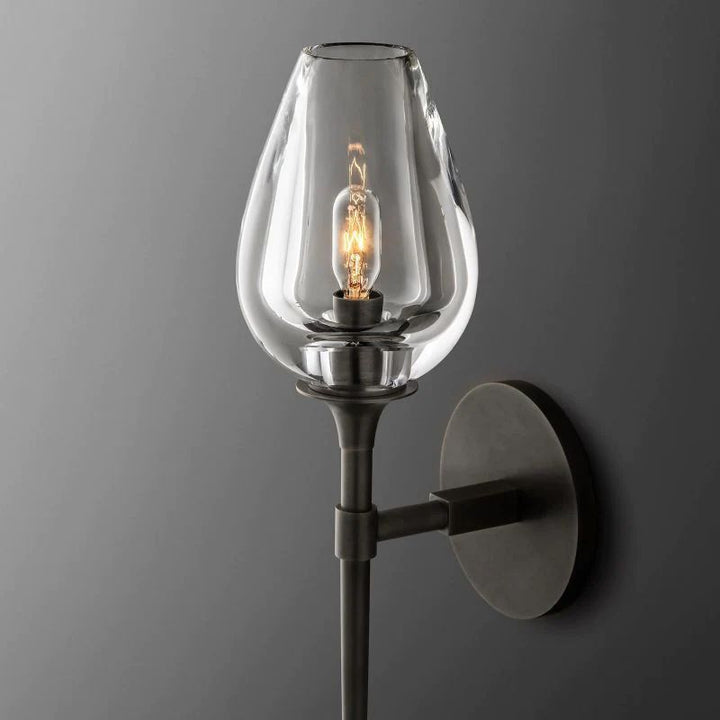 Crystal Tulip Wall Sconce - ebuylight