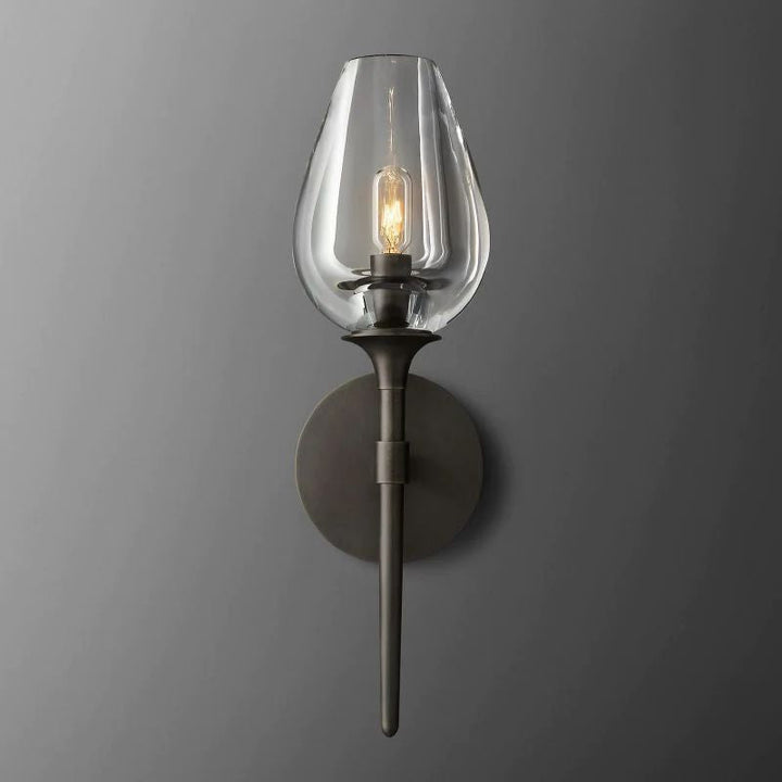 Crystal Tulip Wall Sconce - ebuylight