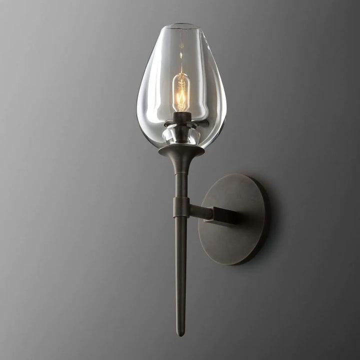 Crystal Tulip Wall Sconce - ebuylight