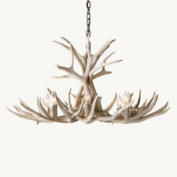 Deer Antler Chandelier 36"