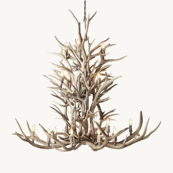 Deer Antler Chandelier 66"
