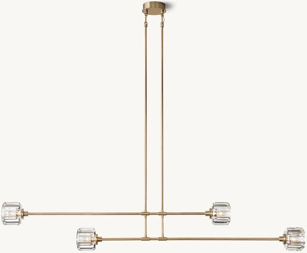 Delmare Mobile Linear Chandelier