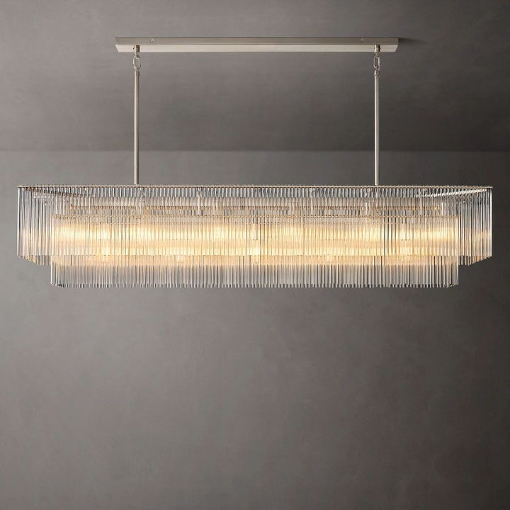 Dimasio Rectangular Chandelier 72" - ebuylight