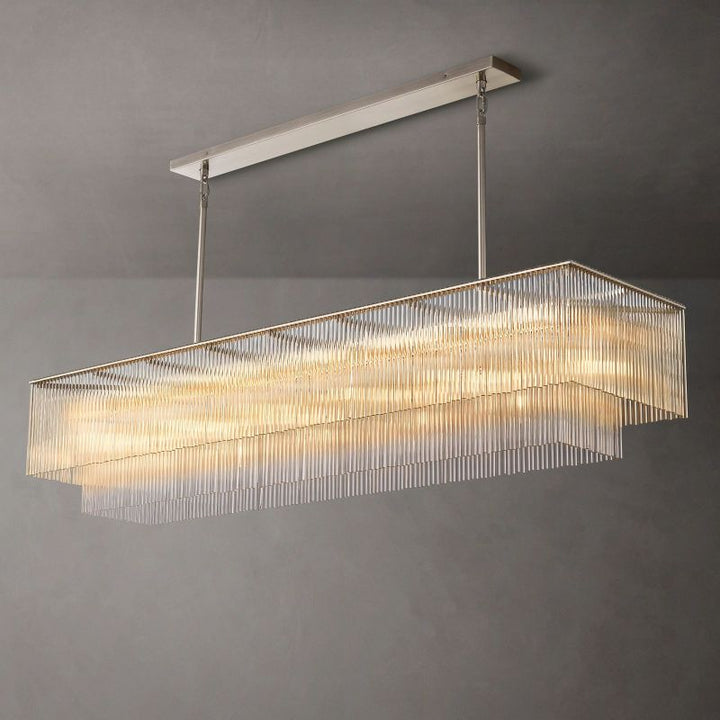 Dimasio Rectangular Chandelier 72" - ebuylight