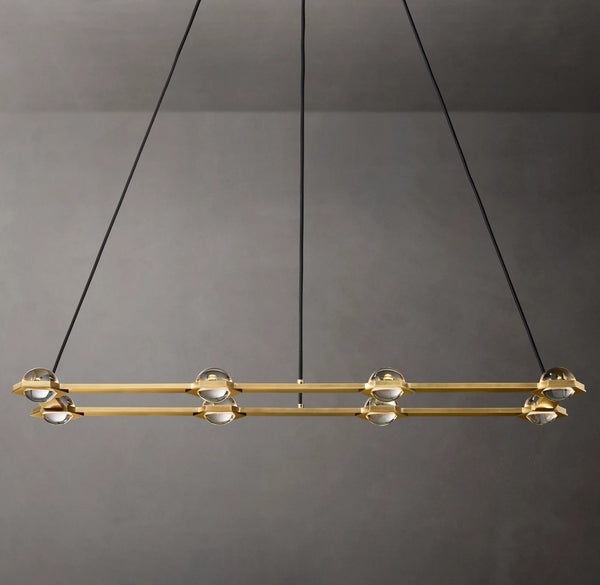Eclavor Rectangular Chandelier 54"