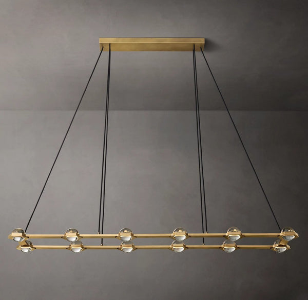 Eclavor Rectangular Chandelier 72"