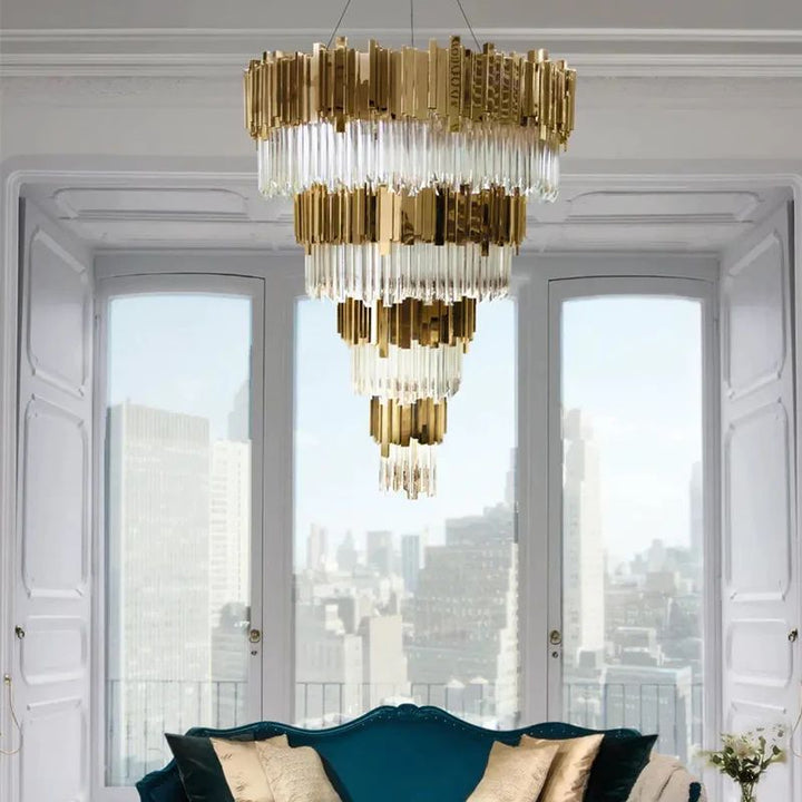 Empire Decorative 4-tier Round Chandelier - ebuylight