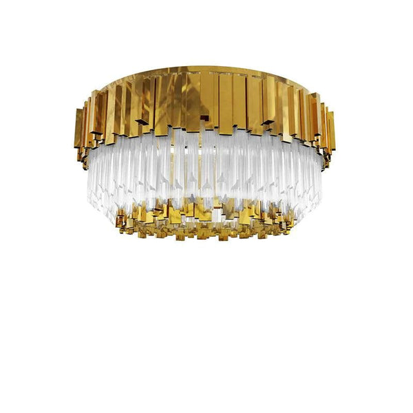 Empire Decorative Round Flush Mount - ebuylight