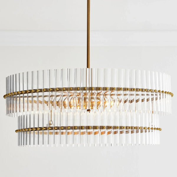 Macy Crystal Round Chandelier