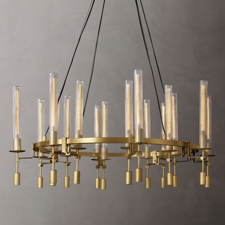 Fontanel Round Chandelier 46" - ebuylight