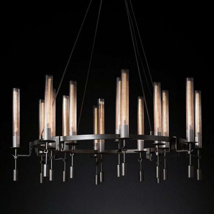 Fontanel Round Chandelier 46" - ebuylight