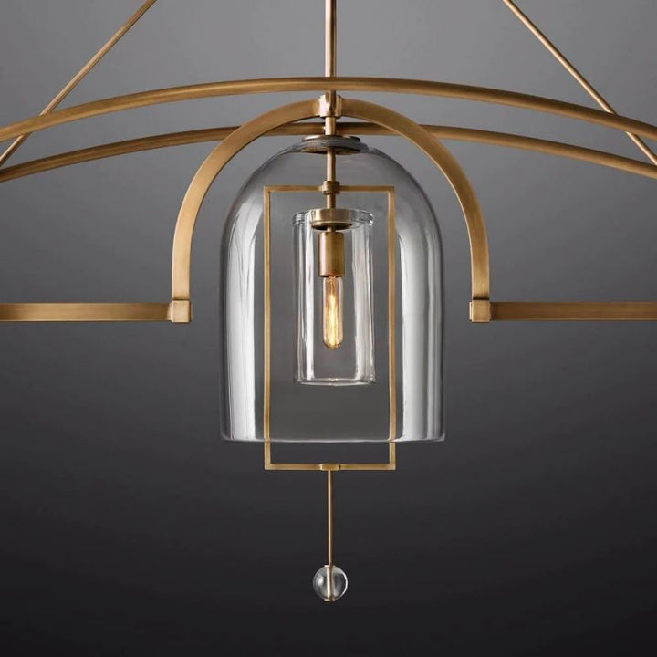 Fulcrum Linear Chandelier 85" - ebuylight